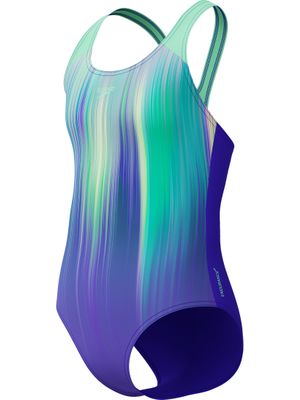 Speedo Powerstrike Splashback One Piece - Indigo Glow