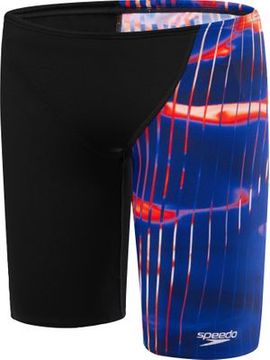 Speedo Linear Lava Jammers - Blue/Red/White