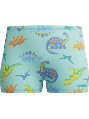 Speedo Toddler Boys Allover Print Aquashorts - Fish Tank