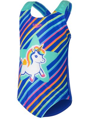 Speedo Toddlers One Piece - Rainbow Unicorn