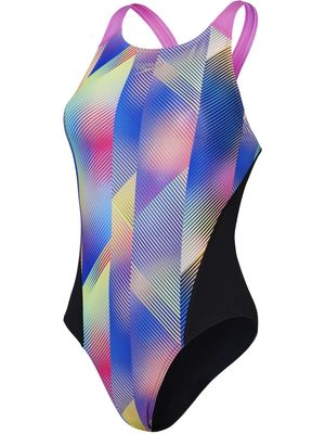 Speedo Recordbreaker One Piece - Pink/Blue