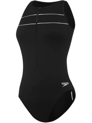 Speedo Spirit Turbo One Piece - Black/White
