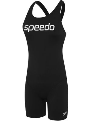 Speedo Womens Legsuit - Black/White