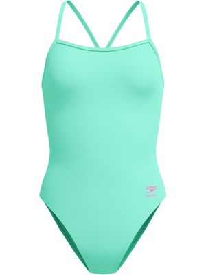 Speedo Solid V-Back 2.0 One Piece - Aqua Breeze