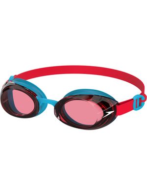 Speedo Jet Junior 2.0 Goggles - Tinted/Turquoise/Lava Red