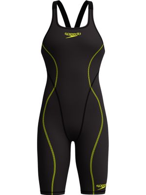 Speedo Fastskin HyperSpark Openback Kneeskin - Black