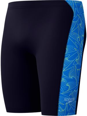 Speedo Hyperboom Panel Jammers - Navy/Lagoon Blue