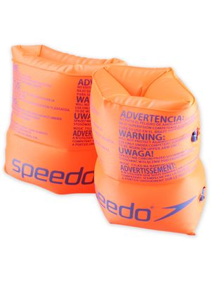 Speedo Roll Up Armbands - Orange