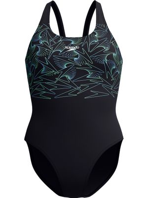 Speedo Hyperboom Placement One Piece - Alfalfa Green