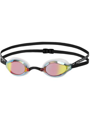 Speedo Fastskin Speedsocket 2.0 Goggles - White / Gold Mirror