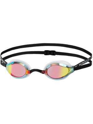 Speedo Fastskin Speedsocket 2.0 Goggles - White / Gold Mirror