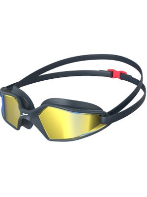 Speedo Hydropulse Goggles - Gold Mirror/Navy/Oxid Grey/Phoenix Red