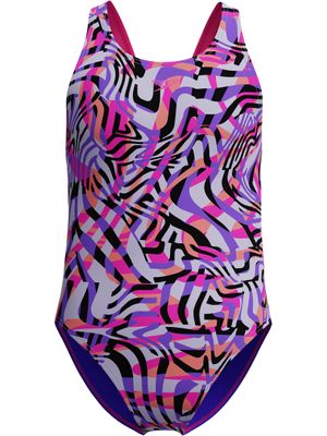 Speedo Digital Leaderback One Piece - Flare Pink