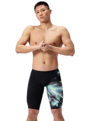 Speedo Fastskin LZR Ignite Jammers - Electro Static/Black