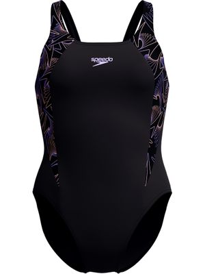 Speedo Hyperboom Splice Muscleback One Piece - Bright Peach