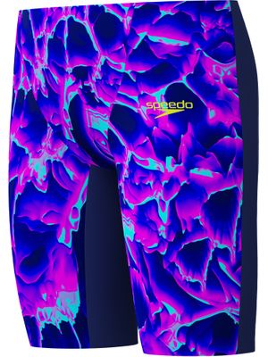 Speedo Fastskin Junior Endurance+ Max High Waisted Jammers - Cave Current/Jelly