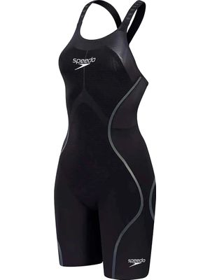 Speedo Fastskin LZR Pure Intent 2.0 Closedback Kneeskin - Black/Iridescent