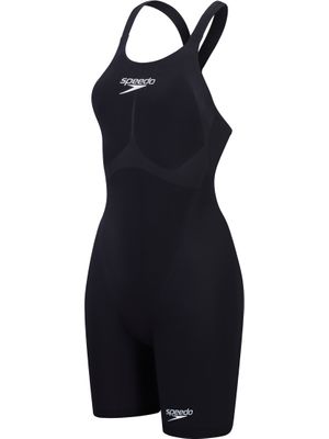 Speedo Fastskin LZR Pure Valor 2.0 Openback Kneeskin - Black