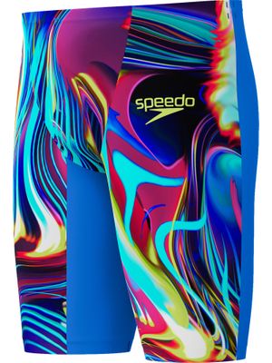 Speedo Fastskin LZR Pure Valor 2.0 Jammers - Molten Blur/Cobalt