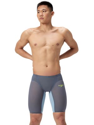 Speedo Fastskin LZR Pure Valor 2.0 Jammers - Grey Lead/Arcadia Blue