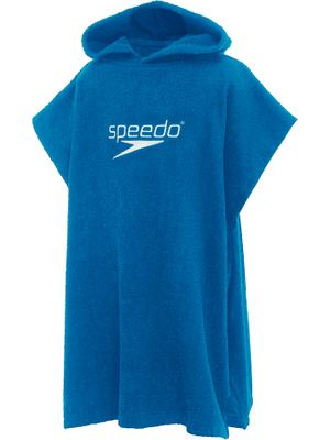 Speedo Teen Hooded Towel - Blue/White