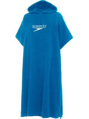 Speedo Adult Hooded Towel - Blue/White