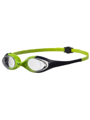 Arena Spider Junior Goggles - Clear/Navy/Green
