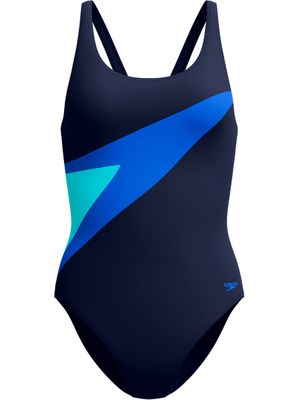 Speedo Hyperboom Splice One Piece - Peacoat/Sapphire