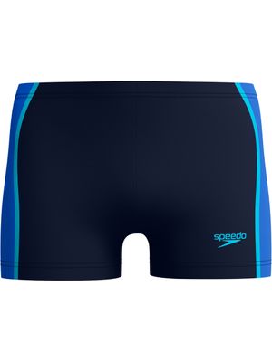 Speedo Mens Solid Spliced Aquashorts - Peacoat/Sapphire