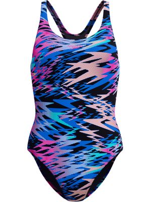 Speedo Hyperboom Allover Medalist One Piece - Anthracite