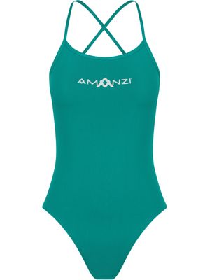 AMANZI Tie Back One Piece - Capri