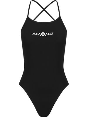 AMANZI Tie Back One Piece - Jet