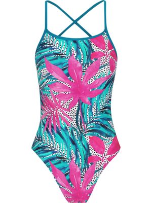 AMANZI Tie Back One Piece - Palmira