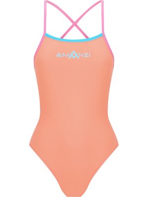 AMANZI Tie Back One Piece - Pastella