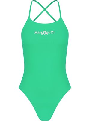 AMANZI Tie Back One Piece - Peppermint