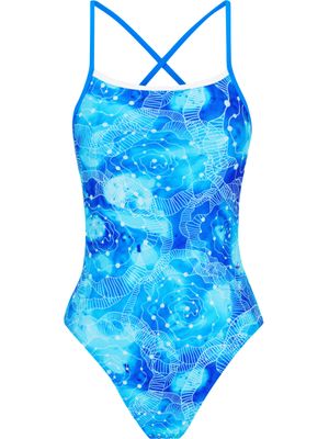 AMANZI Tie Back One Piece - Roselle