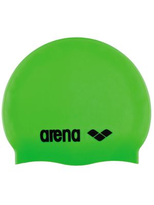 Arena Classic Acid Lime Junior Silicone Swim Cap