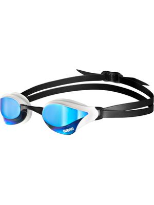 Arena Cobra Core Swipe Goggles - Blue Mirror/Blue/White