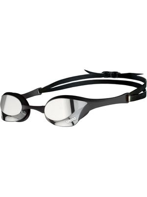 Arena Cobra Ultra Swipe Goggles - Silver Mirror/Black