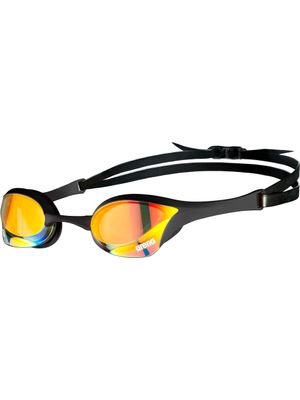 Arena Cobra Ultra Swipe Goggles - Yellow Mirror/Black