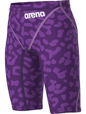 Arena Powerskin ST NEXT Junior Jammers - Leopard Violet