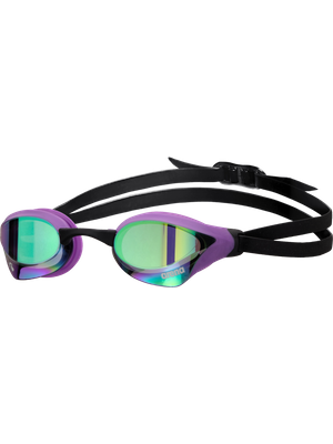 Arena Cobra Core Swipe Goggles - Emeral Mirror/Plum/Black