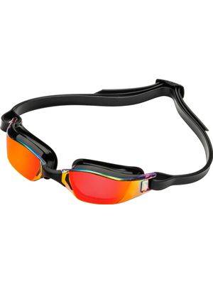 Aqua Sphere Xceed Goggles - Red Titanium Mirror/Black/Black