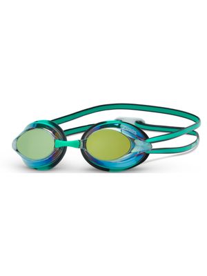 Zoggs Racespex Goggles - Gold Mirror/Green/Black