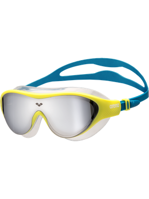 Arena The One Junior Swim Mask - Mirror/Yellow/Blue