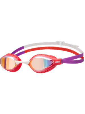 Arena Airspeed Goggles - Yellow Copper Mirror/Coral