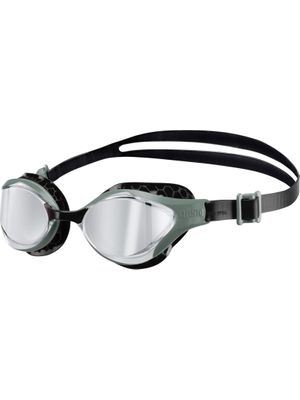 Arena Air Bold Swipe Goggles - Silver Mirror/Dark Olive