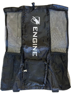 Engine Mesh Backpack - Black