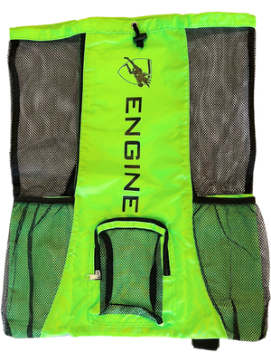 Engine Mesh Backpack - Green