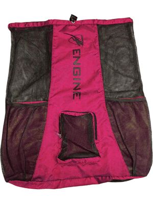 Engine Mesh Backpack - Maroon